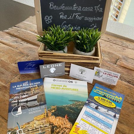 Location Saisonniere Menton 220 M Des Plages Buitenkant foto