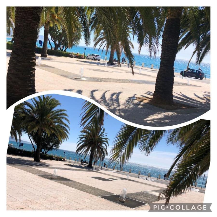 Location Saisonniere Menton 220 M Des Plages Buitenkant foto