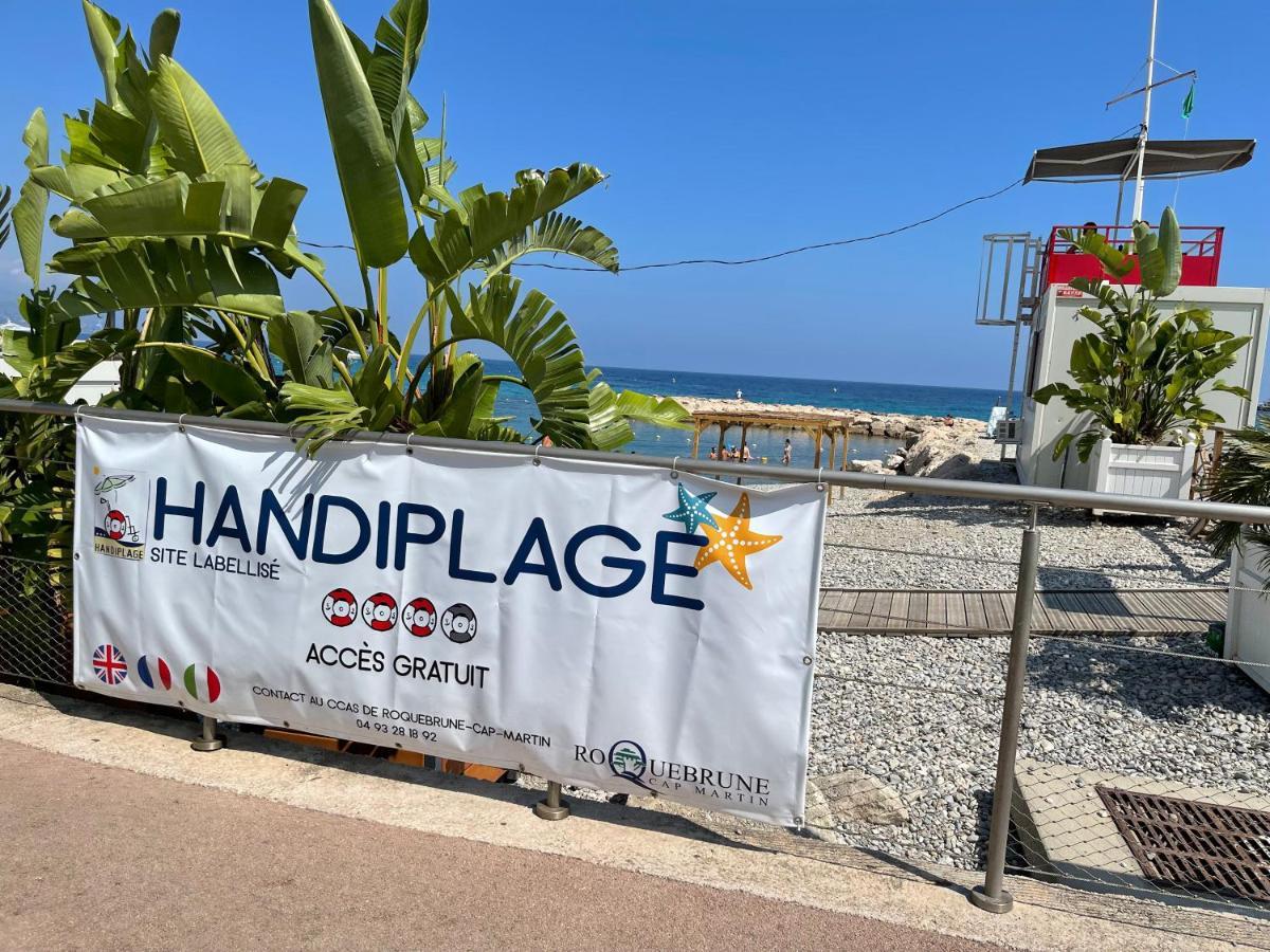 Location Saisonniere Menton 220 M Des Plages Buitenkant foto